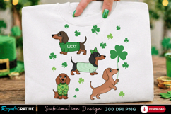 Cute Lucky Dogs PNG T-shirt Design, dog png, cute dog png Product Image 3
