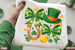 St. Patrick's Day Sublimation PNG Design for T-Shirts Product Image 1