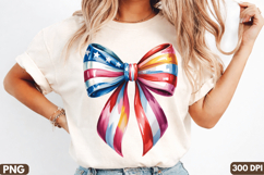 Patriotic Bow PNG Patriotic Bow PNG Design Stars &amp; Stripes Product Image 3