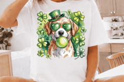 Sublimation PNG Design for T-Shirt Print - Clover-Themed PNG Product Image 3