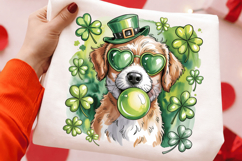 Sublimation PNG Design for T-Shirt Print - Clover-Themed PNG Product Image 1