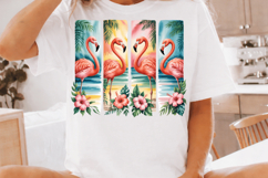 Colorful Floral and Fruit Sublimation Design - Printable PNG Product Image 2