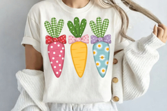 Printable Carrot-Shaped Sublimation Designs for DIY Crafts Product Image 2