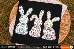 Happy Easter Sublimation PNG Design for T-Shirt Printing Product Image 1