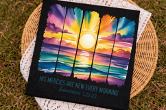 Vibrant Sunset Beach Sublimation PNG Design for T-Shirt PNG Product Image 2