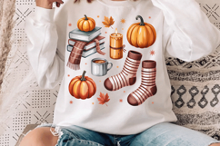 Autumn Harvest Sublimation PNG Design for T-Shirt Printing Product Image 3