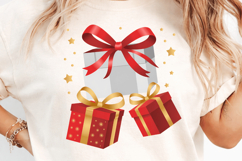 Holiday Gift Boxes Sublimation PNG Design for DIY Crafts Product Image 2