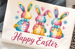 Happy Easter Sublimation PNG Design for T-Shirt Printing Product Image 2