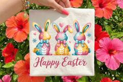 Happy Easter Sublimation PNG Design for T-Shirt Printing Product Image 3