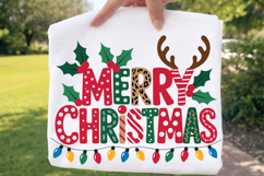 Merry Christmas Sublimation PNG Design for DIY Crafts PNG Product Image 3