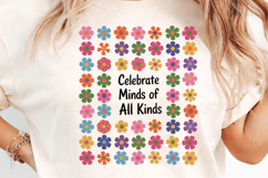 Celebrate Minds of All Kinds ,Sublimation &amp; DIY Craft Design Product Image 2