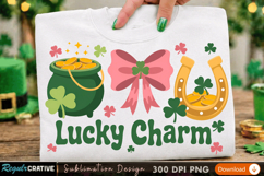 Lucky Charm Sublimation PNG Design for T-Shirt Printing Product Image 1