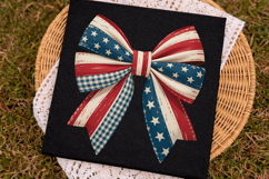 Sublimation-Ready Patriotic Bow Tie PNG Design for T-Shirt Product Image 3