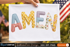 Colorful Alphabet Sublimation Design for T-Shirts - PNG Product Image 2