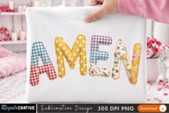 Colorful Alphabet Sublimation Design for T-Shirts - PNG Product Image 3