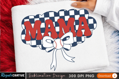MAMA Sublimation T-Shirt Design - Printable PNG Product Image 2