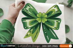 Sublimation Printable Bow Design for T-Shirt - High Quality Product Image 2