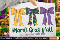 Mardi Gras Themed Sublimation PNG Design,T-Shirt Printing Product Image 2