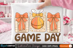 Game Day Sublimation PNG Design for T-Shirt Printing Product Image 1