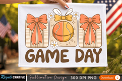 Game Day Sublimation PNG Design for T-Shirt Printing Product Image 2
