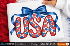 USA-Themed Sublimation PNG Design for T-Shirt Printing Product Image 3