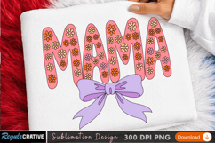 MAMA Sublimation PNG Design for T-Shirt Print - High Quality Product Image 2