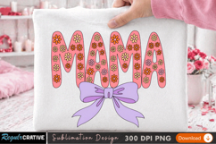 MAMA Sublimation PNG Design for T-Shirt Print - High Quality Product Image 3