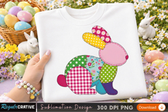 Vibrant Sublimation Rabbit PNG Design for T-Shirt Printing Product Image 2