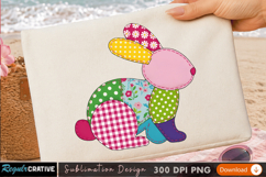 Vibrant Sublimation Rabbit PNG Design for T-Shirt Printing Product Image 3