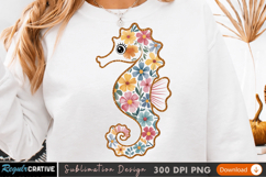 Happy Easter Bunny Sublimation PNG Design for T-Shirt Print Product Image 2
