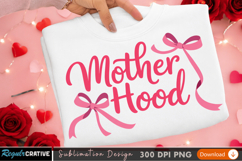 Motherhood Sublimation PNG Design for T-Shirt Printing Product Image 2