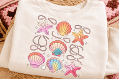 Sea Starfish PNG Design,starfish png,seashell png, pearl png Product Image 1
