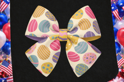Vibrant Polka Dot Bow Design for Sublimation and Print Product Image 2