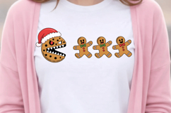 Santa Hat Gingerbread Men Sublimation &amp; Laser Cut Design Product Image 3