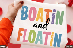 Boatin and Floatin - Sublimation Print Designs for Apparel Product Image 1