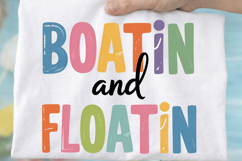Boatin and Floatin - Sublimation Print Designs for Apparel Product Image 2