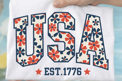 USA Flag Design Sublimation PNG for T-Shirt,USA Flag PNG Product Image 2