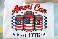 AmeriCan Sublimation Design - Classic American Theme PNG Product Image 2