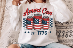 AmeriCan Sublimation Design - Classic American Theme PNG Product Image 3