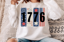 1776 Patriotic Sublimation PNG Design for T-Shirt Printing Product Image 3