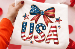 USA-Themed Sublimation PNG Design for T-Shirt and Laser Product Image 3