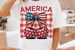Sublimation Printable PNG Design: Patriotic Red, White Product Image 2