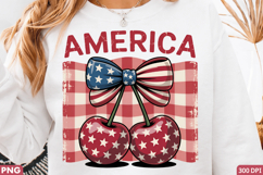 Sublimation Printable PNG Design: Patriotic Red, White Product Image 3