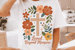 Loved Beyond Measure Sublimation PNG Design for Apparel Product Image 2