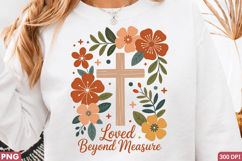 Loved Beyond Measure Sublimation PNG Design for Apparel Product Image 3