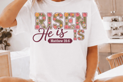 Risen He Is - Sublimation PNG Design for T-Shirt Design Product Image 2