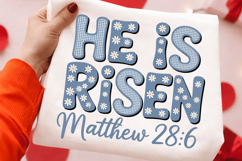 Risen He Is - Sublimation PNG Design for T-Shirt Design Product Image 3