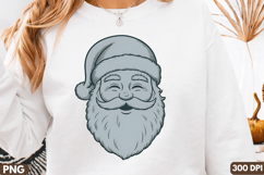 santa claus png design, sublimation png design, printable Product Image 3