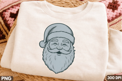 santa claus png design, sublimation png design, printable Product Image 1