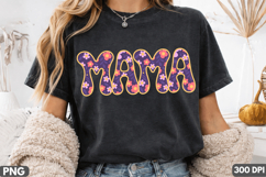 MAMA Sublimation PNG Design for T-Shirt,MAMA PNG Design Product Image 1